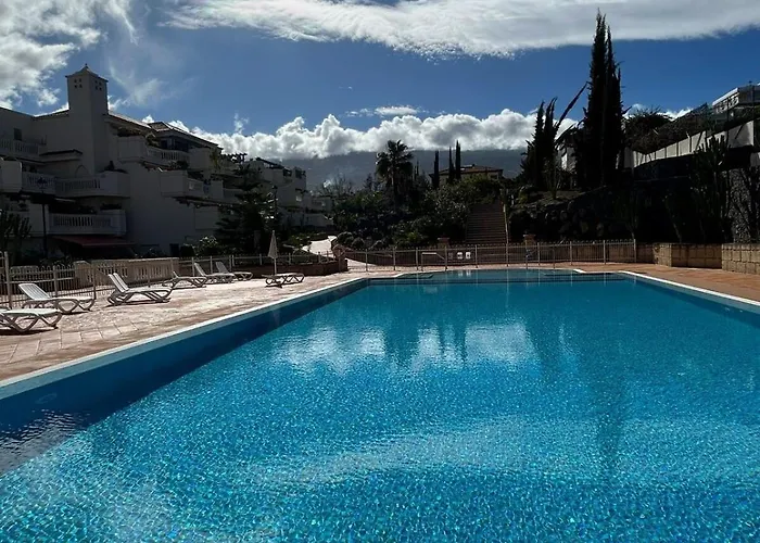 Puerto De La Cruz Con Terraza Y Piscina Apartamento